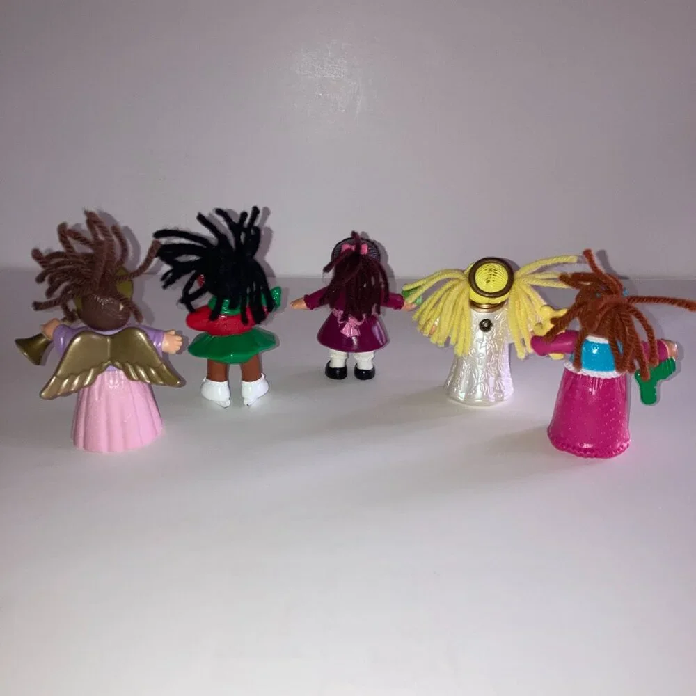 90s Vintage Cabbage Patch McDonalds Happy Meal Special Edition Mini Doll Toy Lot